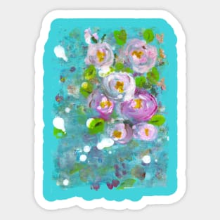 Vintage Roses Sticker